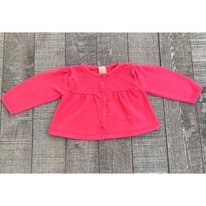 Carter’s Hot Pink Cotton Cardigan